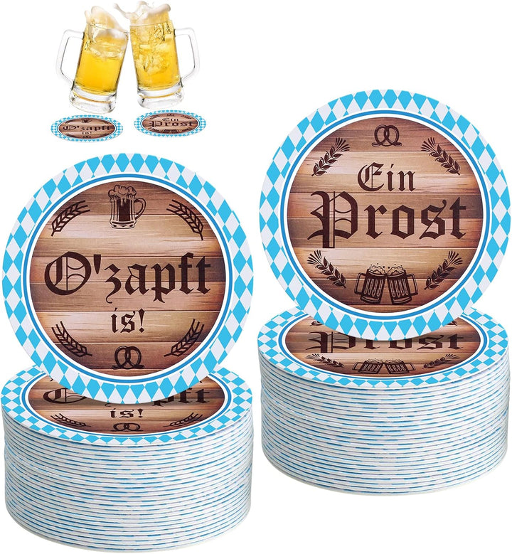 Podložky pod pivo v 48-packu – ProstZeit Oktoberfest 2026