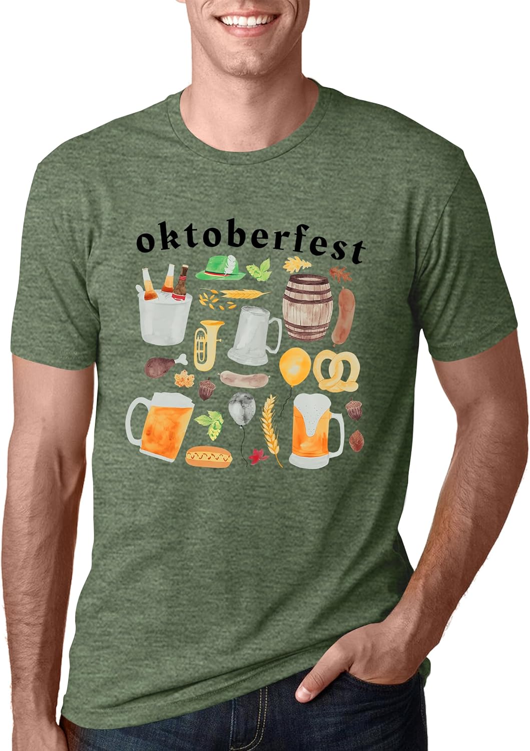 Pánské tištěné tričko – Markus Oktoberfest 2025