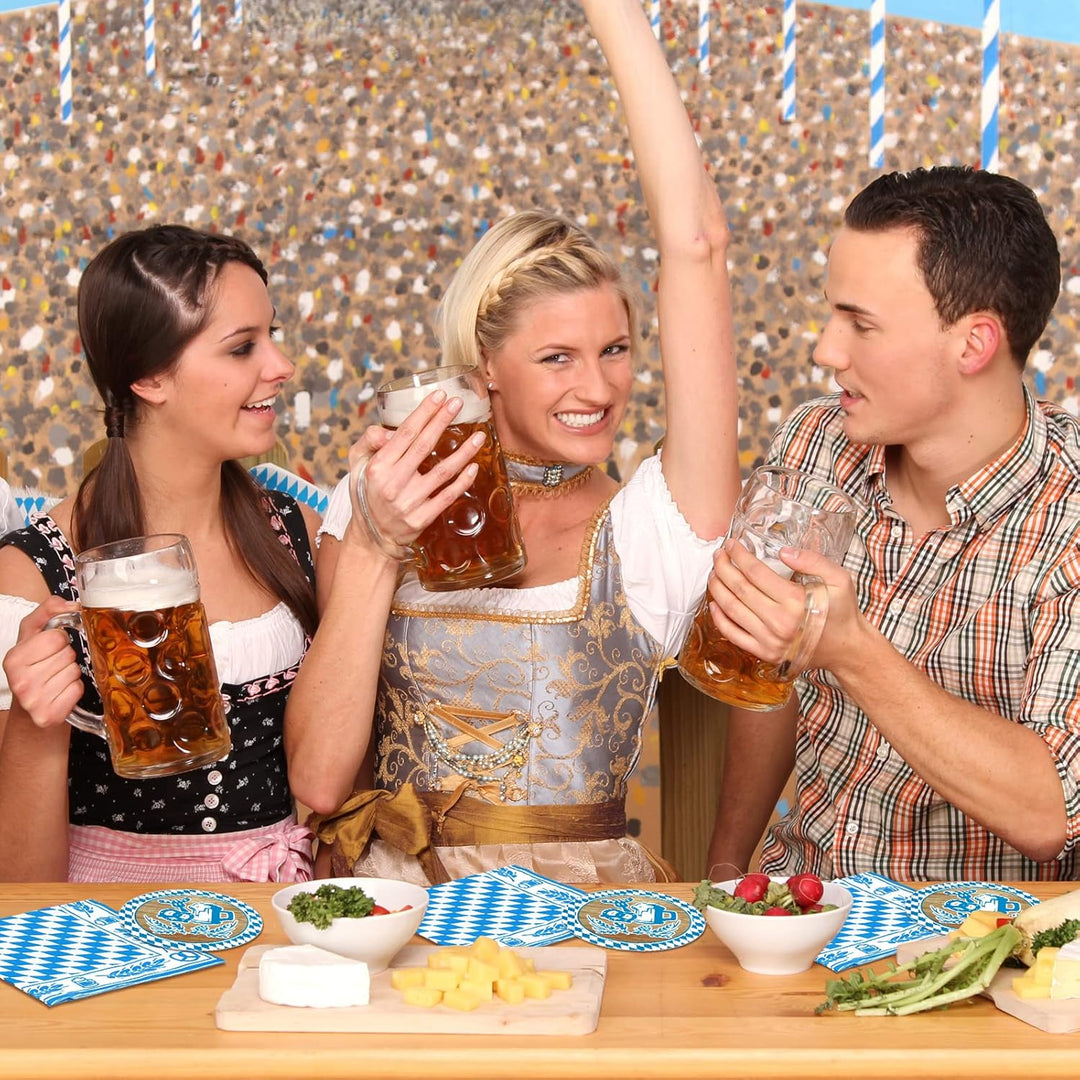 Sada dekorací na stůl (80 dílů) – WiesnTafel Oktoberfest 2025