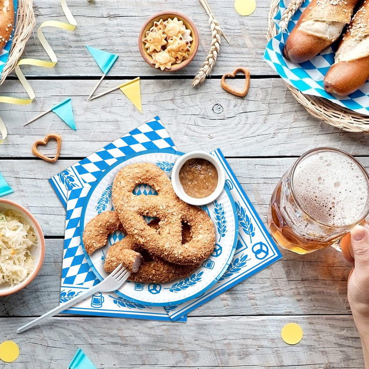 Sada dekorací na stůl (80 dílů) – WiesnTafel Oktoberfest 2025