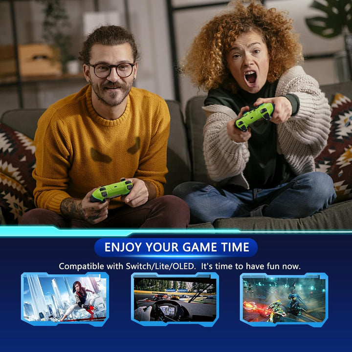Bezdrátový ovladač pro Switch s joystiky s Hallovým efektem a funkcí Turbo – Nexora