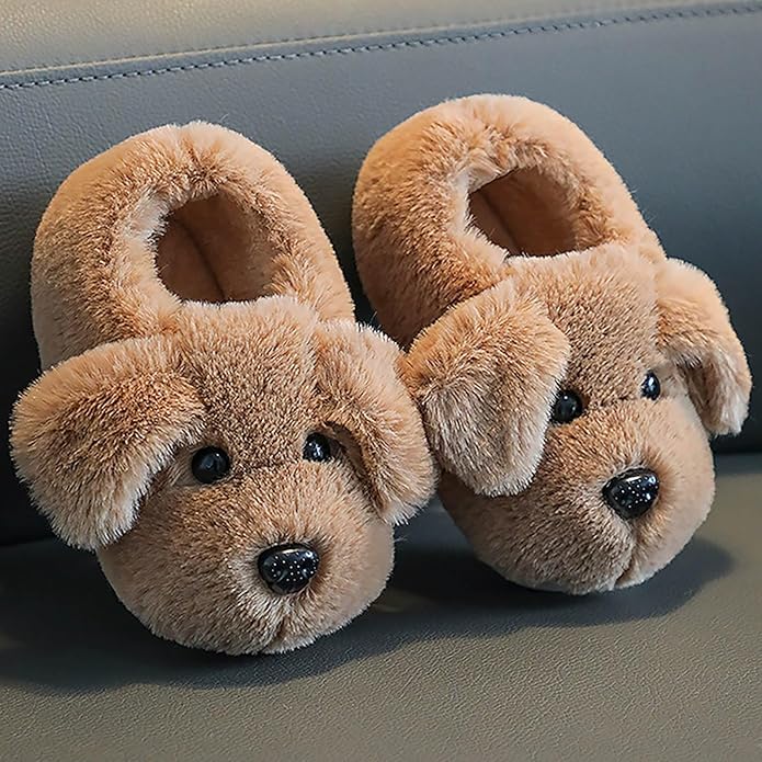 Dětské pantofle s motivem štěněte – PuppyPaws