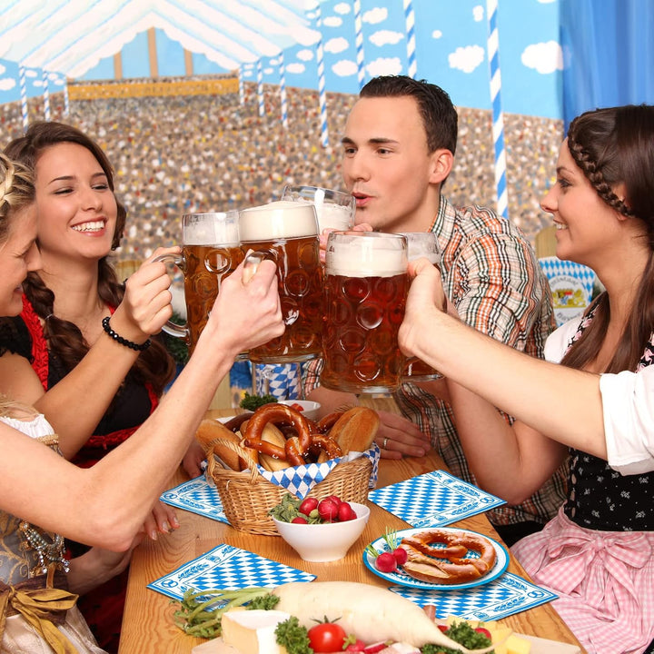 Sada dekorací na stůl (80 dílů) – WiesnTafel Oktoberfest 2025