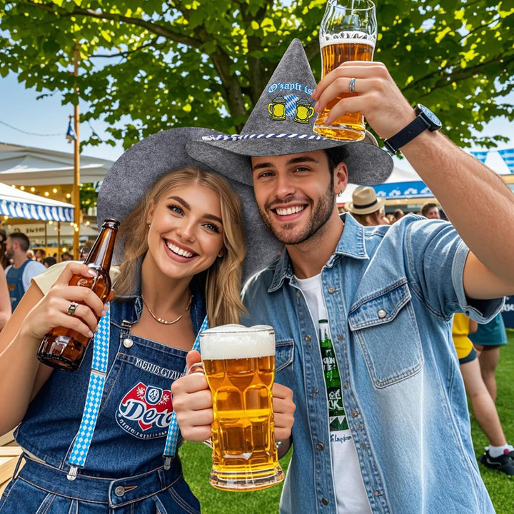 Set tradičního kroje s kloboukem a šlemi – WiesnHeld Oktoberfest 2026