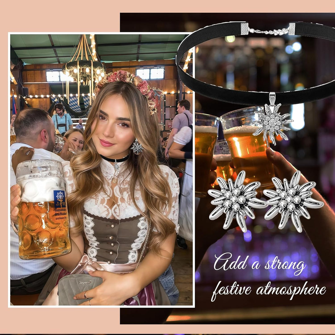 Dámská šperková sada Edelweiß – AlpenLiebe Oktoberfest 2025