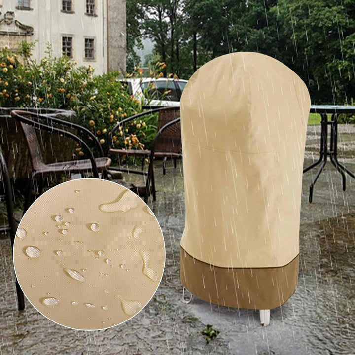 Voděodolný kryt na BBQ udírnu z oxfordové tkaniny s UV ochranou – Bravoro