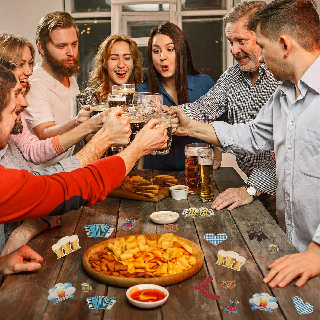 Ozdoby na stromy Oktoberfest (100 kusů) – WiesnKonfetti Oktoberfest 2025