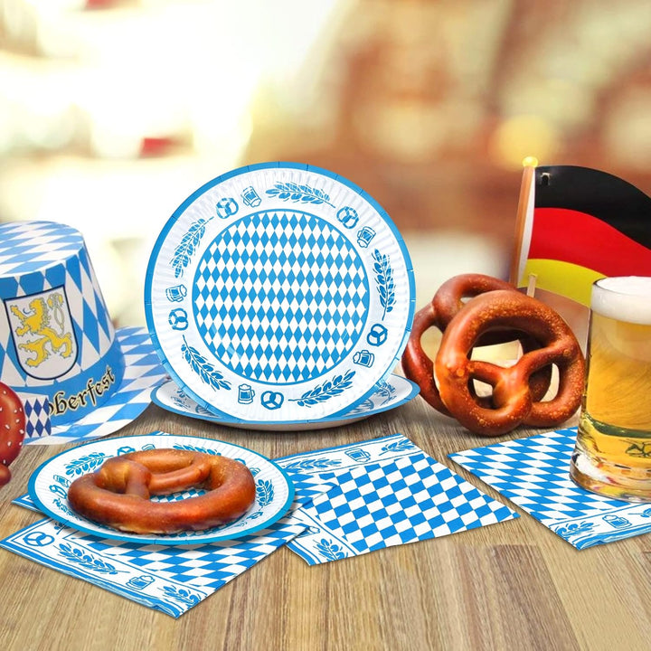 Sada dekorací na stůl (80 dílů) – WiesnTafel Oktoberfest 2025