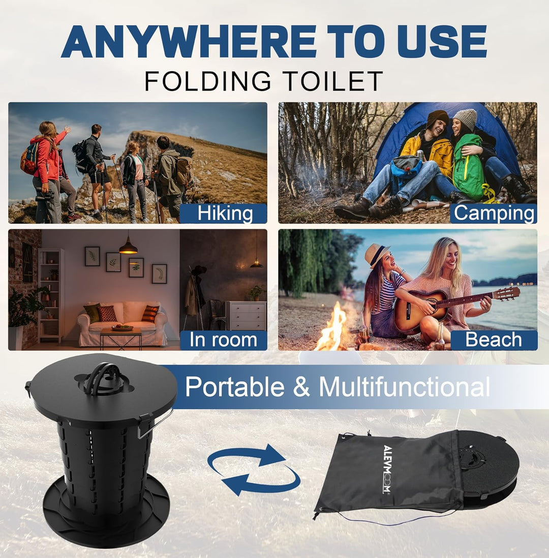 Přenosné WC s nastavitelnou výškou – CampMate
