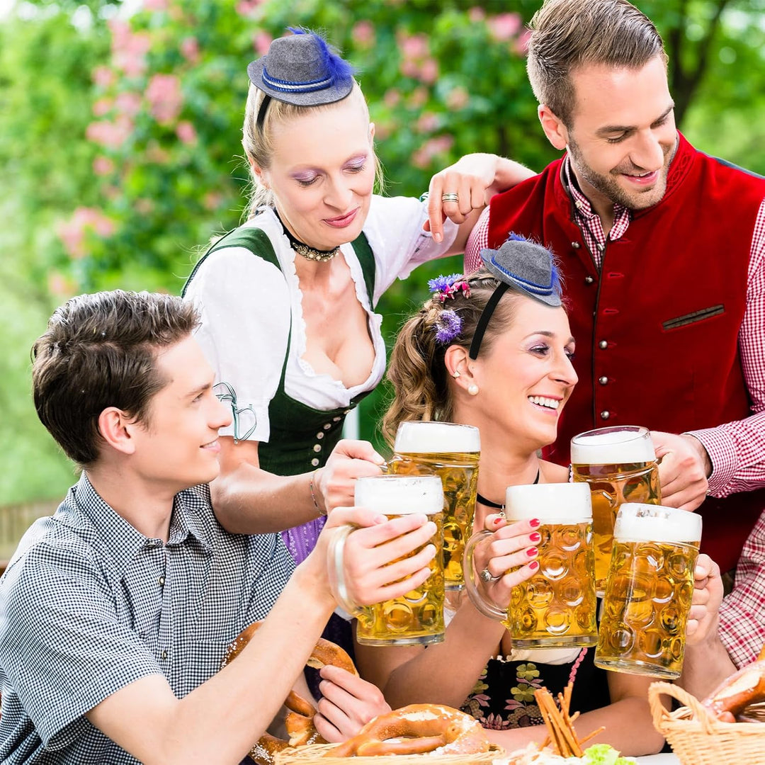Mini-tradiční klobouky v balení po 3 – WiesnCharme Oktoberfest 2025