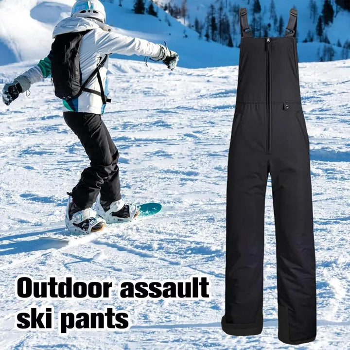Nepromokavé zateplené snowboardové kalhoty s náprsenkou – Arvion