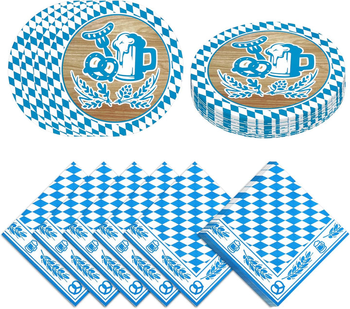 Sada dekorací na stůl (80 dílů) – WiesnTafel Oktoberfest 2025