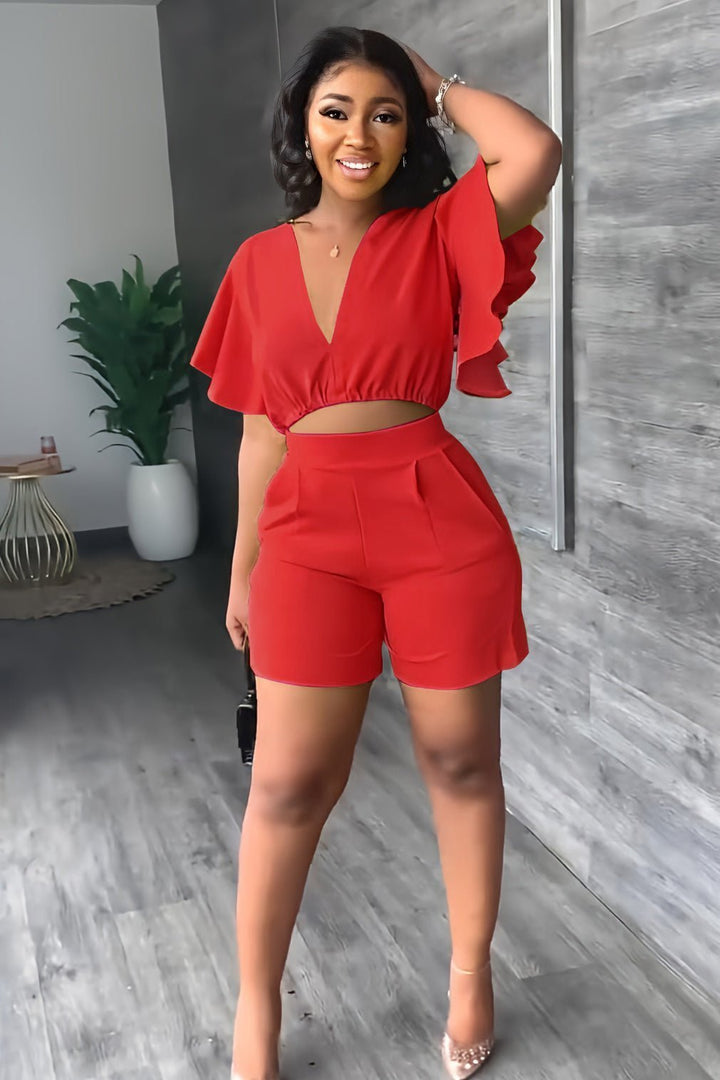 Trendy letní set s designem pruhů – Marlene