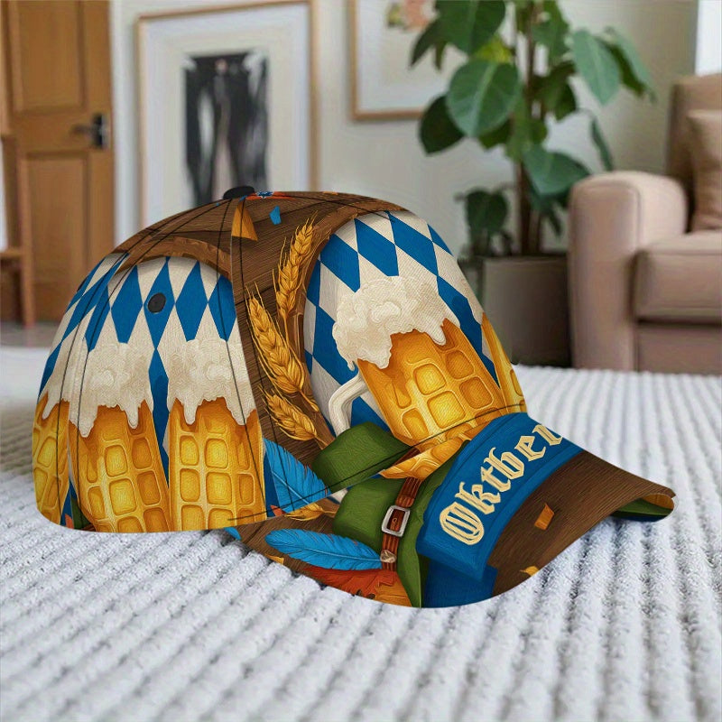 Snapback kšiltovka – Ölkrustryck Oktoberfest 2025