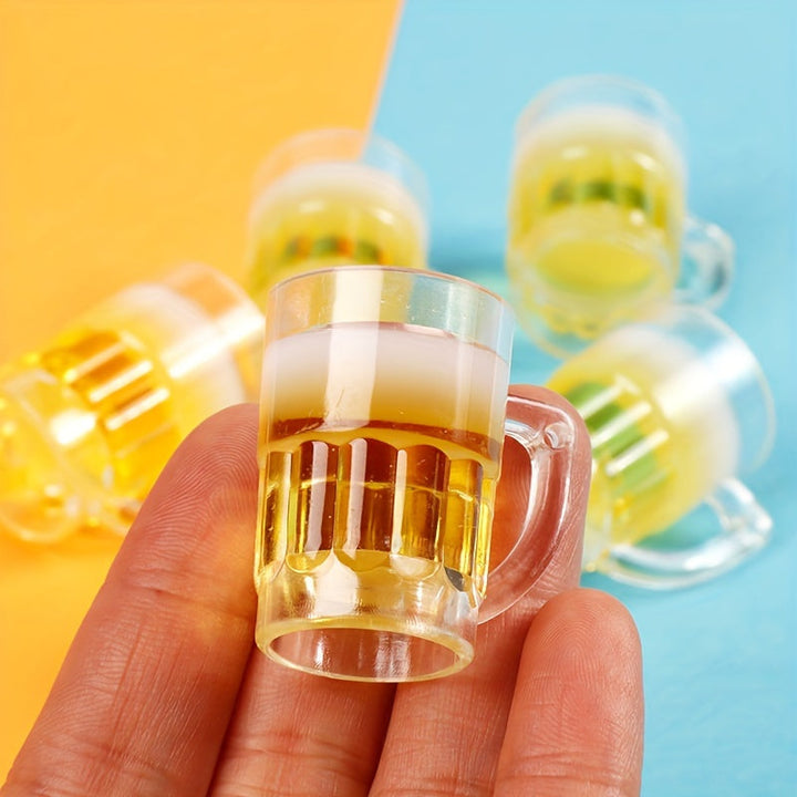 30 kusů mini skleniček na pivo z pryskyřice – MiniBierSet Oktoberfest 2025