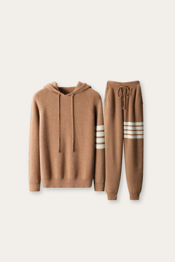 Pánský joggingový komplet z merino vlny – Lorenzo
