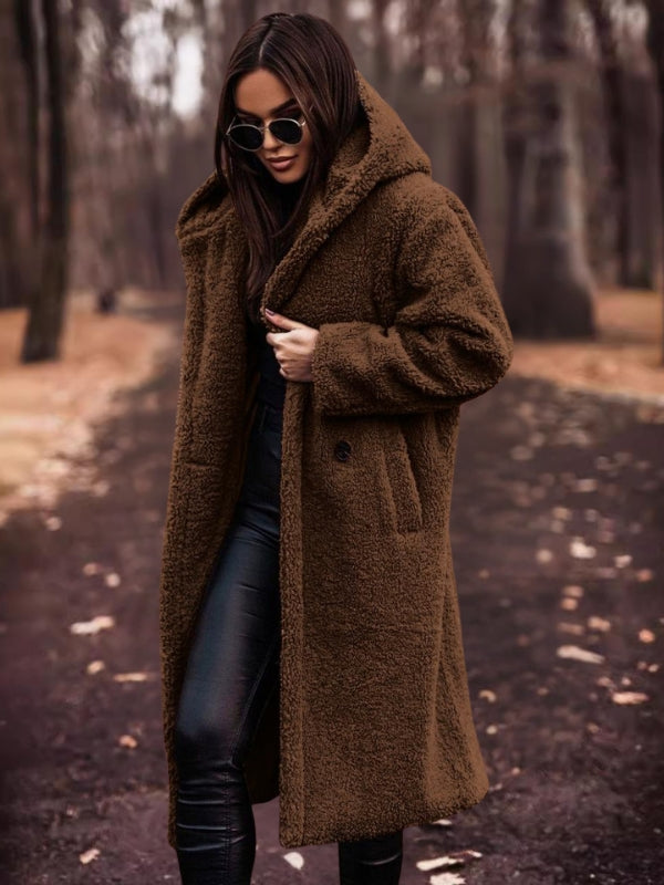 Dámský trench coat s páskem a dvojnásobným zapínáním – Clara