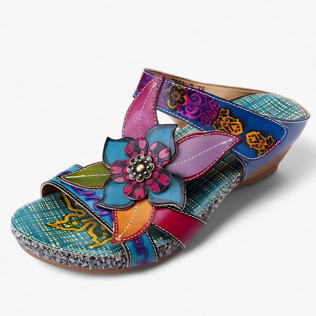 Boho sandály pro ženy s pletenými pásky – BohoStep Dolly