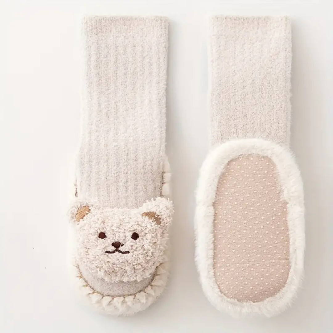 Dětské domácí ponožky s medvědy – CozyBear