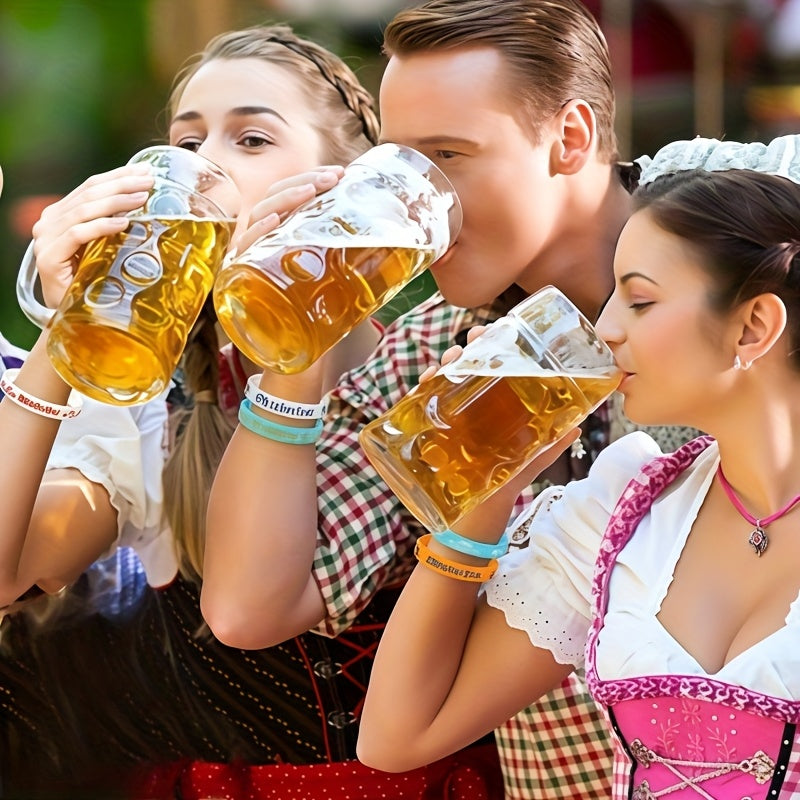 Silikonový náramek Set (24 kusů) – WiesnBand Oktoberfest 2025
