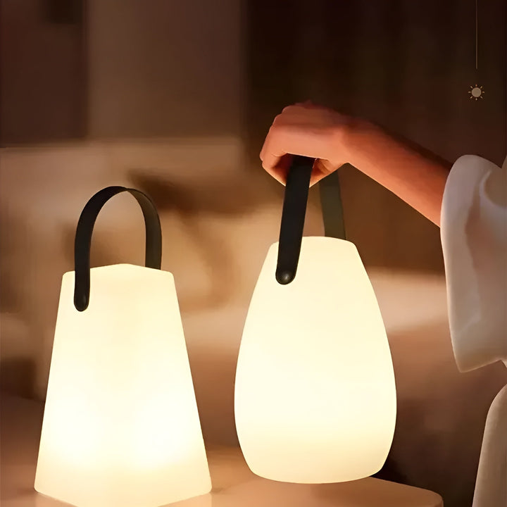 Vodotěsná bezdrátová LED stolní lampa pro vnitřní a venkovní použití - Lumora