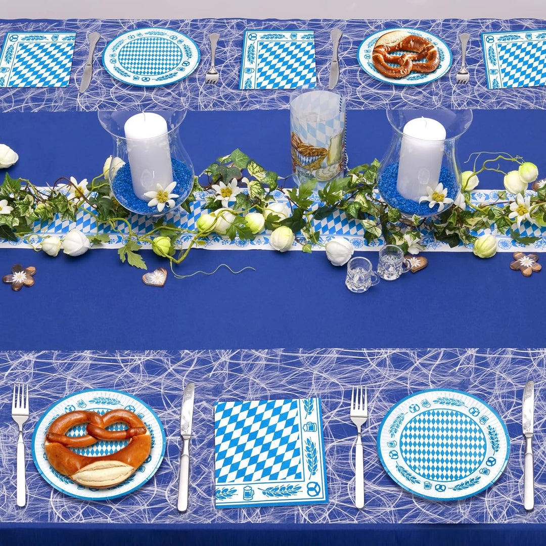 Sada dekorací na stůl (80 dílů) – WiesnTafel Oktoberfest 2025