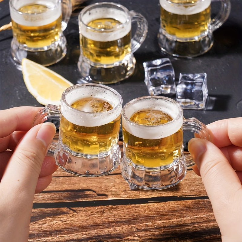 Průhledné mini olejové džbány, dvojité balení (12 kusů v každém) – MiniKrugSet Oktoberfest 2025
