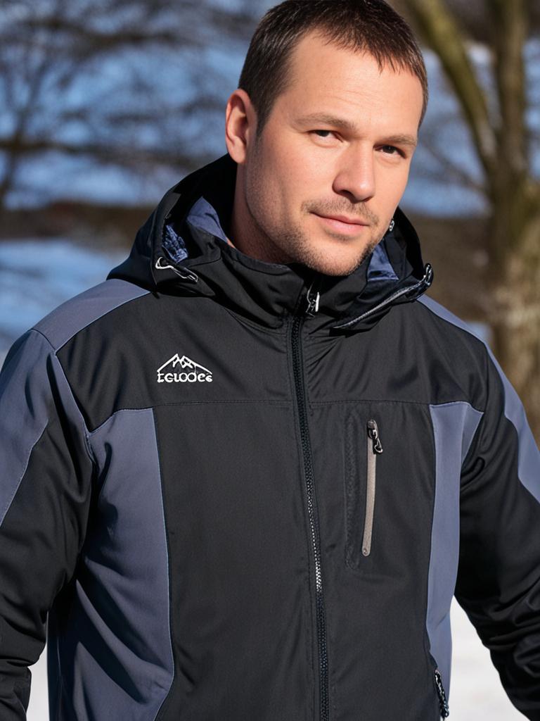 Pánská zimní outdoorová bunda s kapucí – Roderik