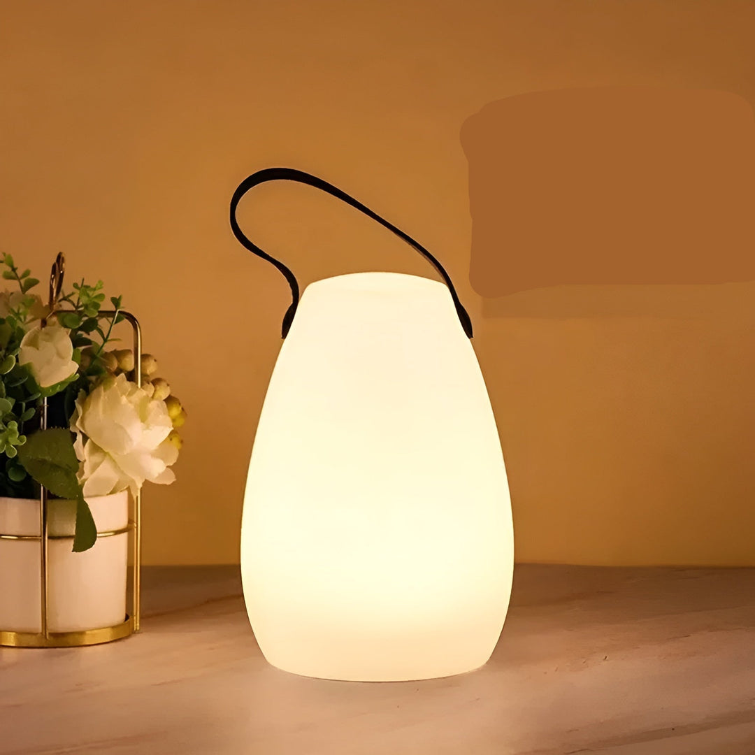 Vodotěsná bezdrátová LED stolní lampa pro vnitřní a venkovní použití - Lumora
