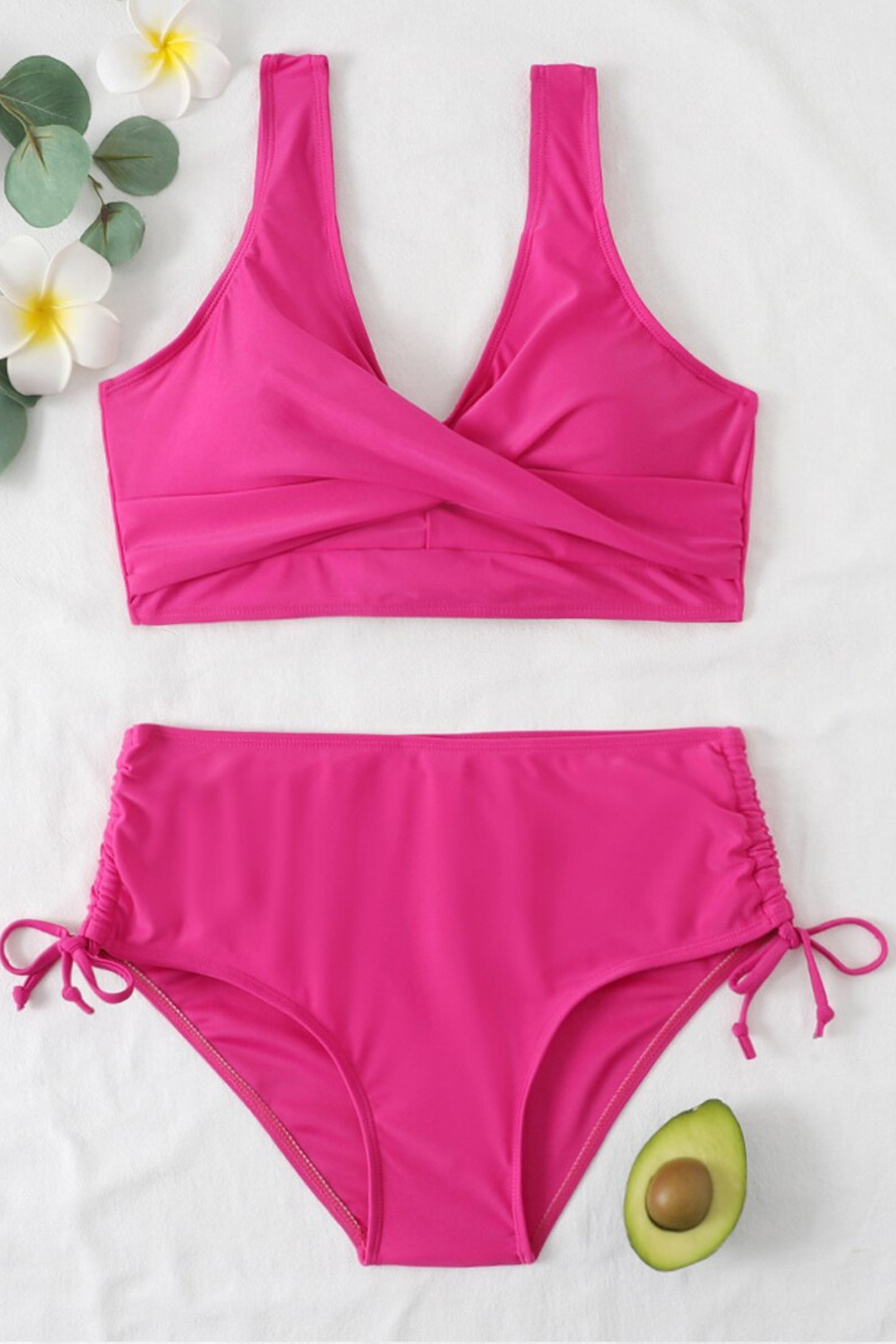 Barevné bikiny se šňůrkou a twistovým detailem – Zaraï