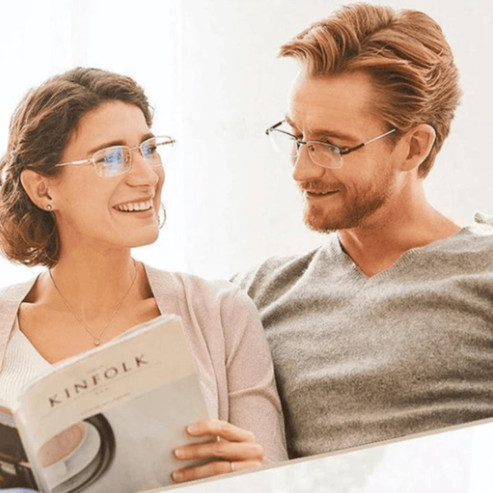 Pokročilé brýle na čtení s multifokálními čočkami a ochranou proti modrému světlu - SapphireView