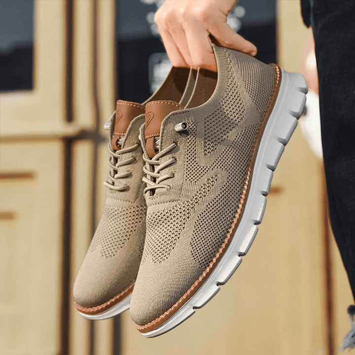 Prodyšné a ultra dobré pánské sneakers v minimalistickém designu – Elias