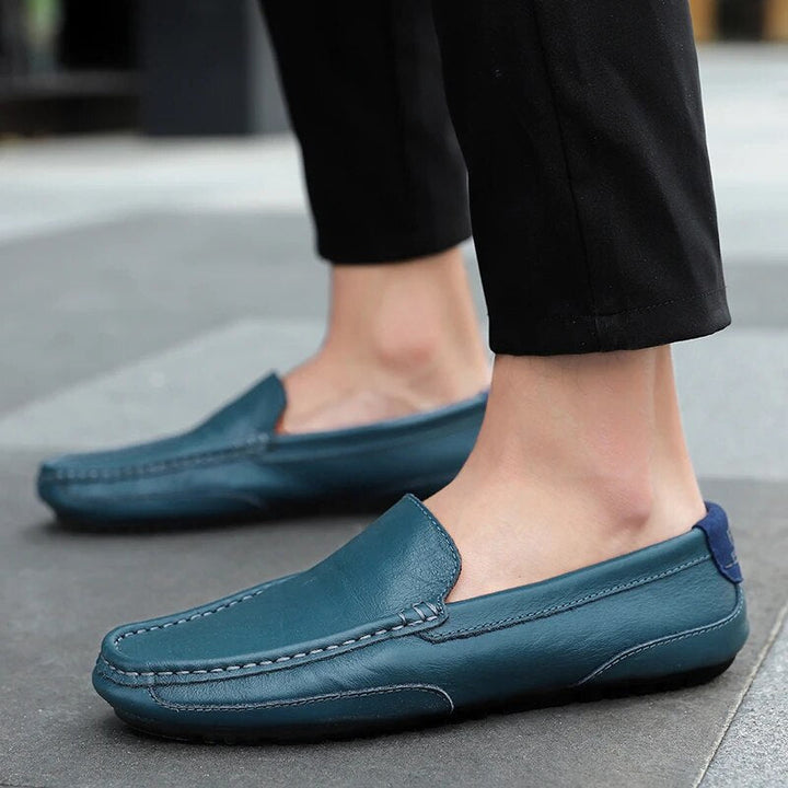 Pánské kožené loafers – Damiano