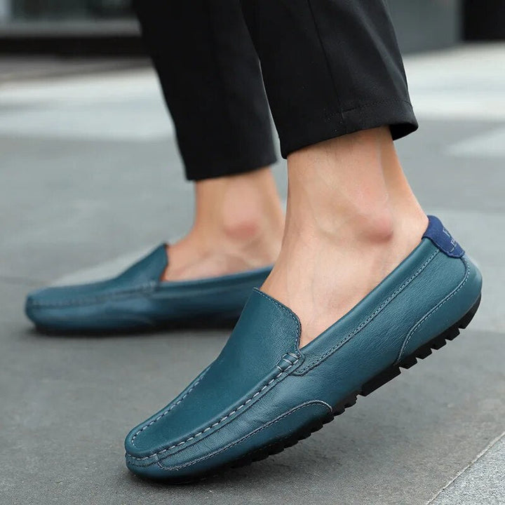Pánské kožené loafers – Damiano