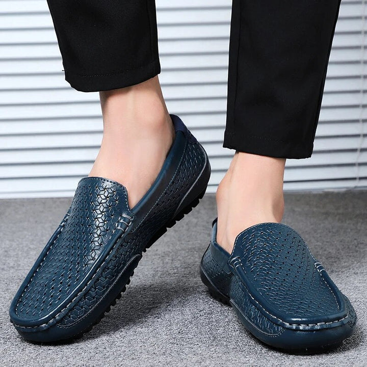 Pánské kožené loafers – Damiano