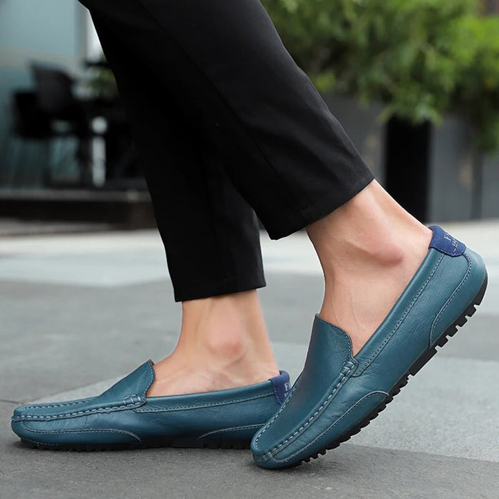 Pánské kožené loafers – Damiano
