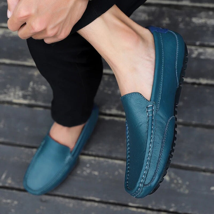 Pánské kožené loafers – Damiano