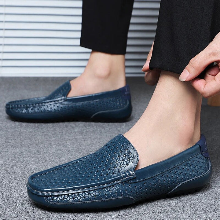 Pánské kožené loafers – Damiano