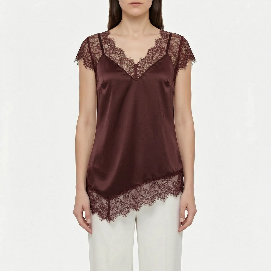 Asymmetrical Elegant Top -  Connie