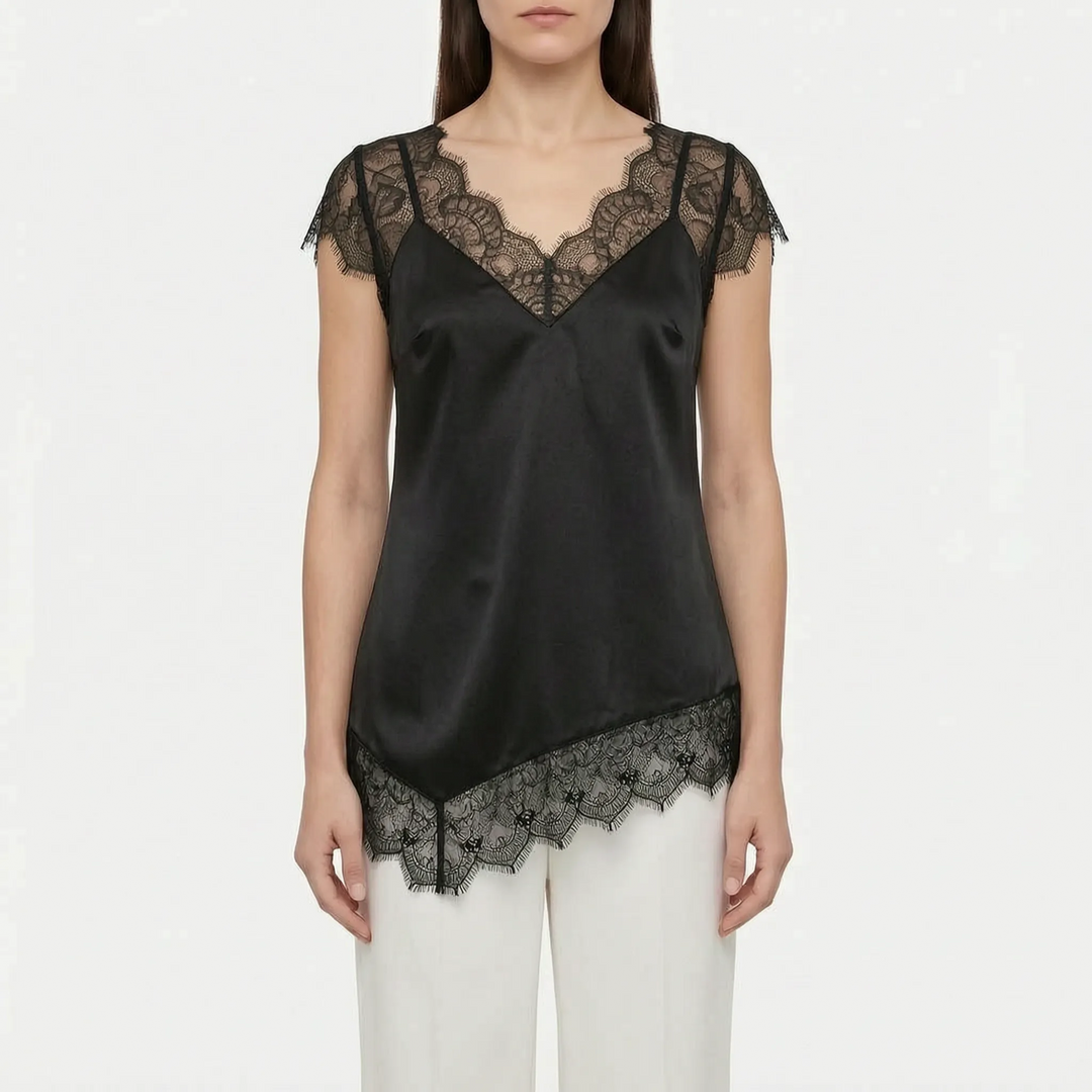 Asymmetrical Elegant Top -  Connie