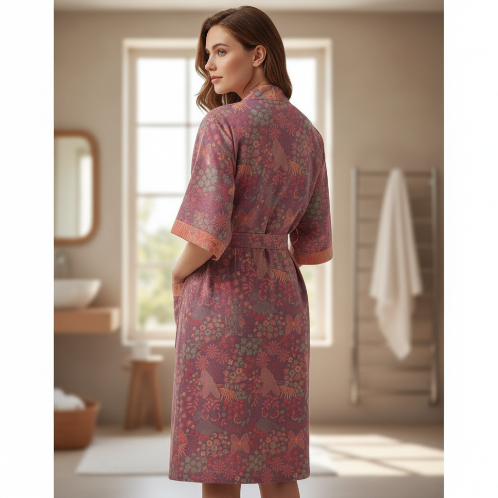 Atmungsaktiver Bademantel - Charlotte