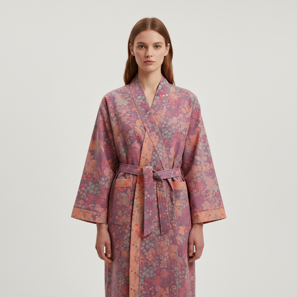 Atmungsaktiver Bademantel - Charlotte