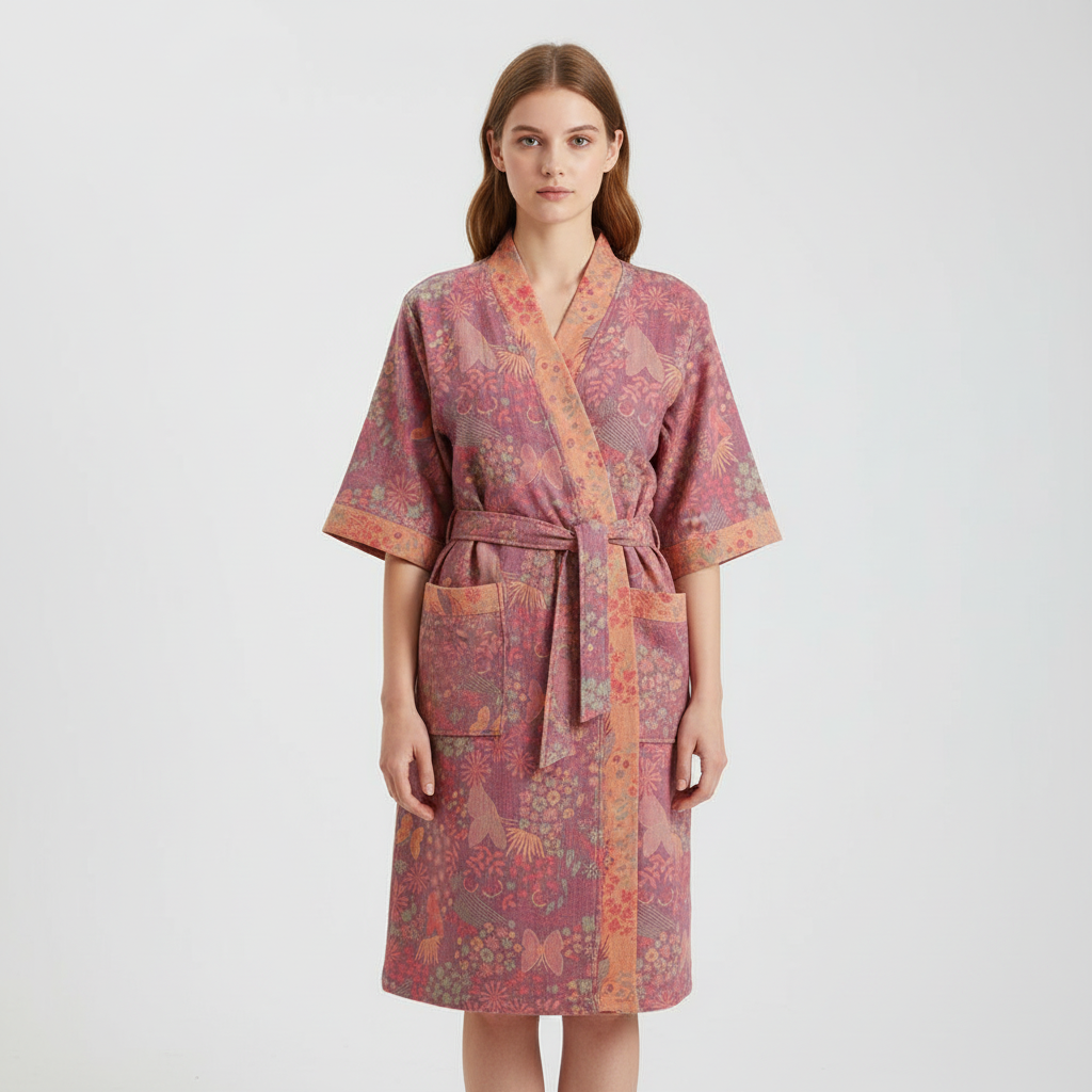 Atmungsaktiver Bademantel - Charlotte