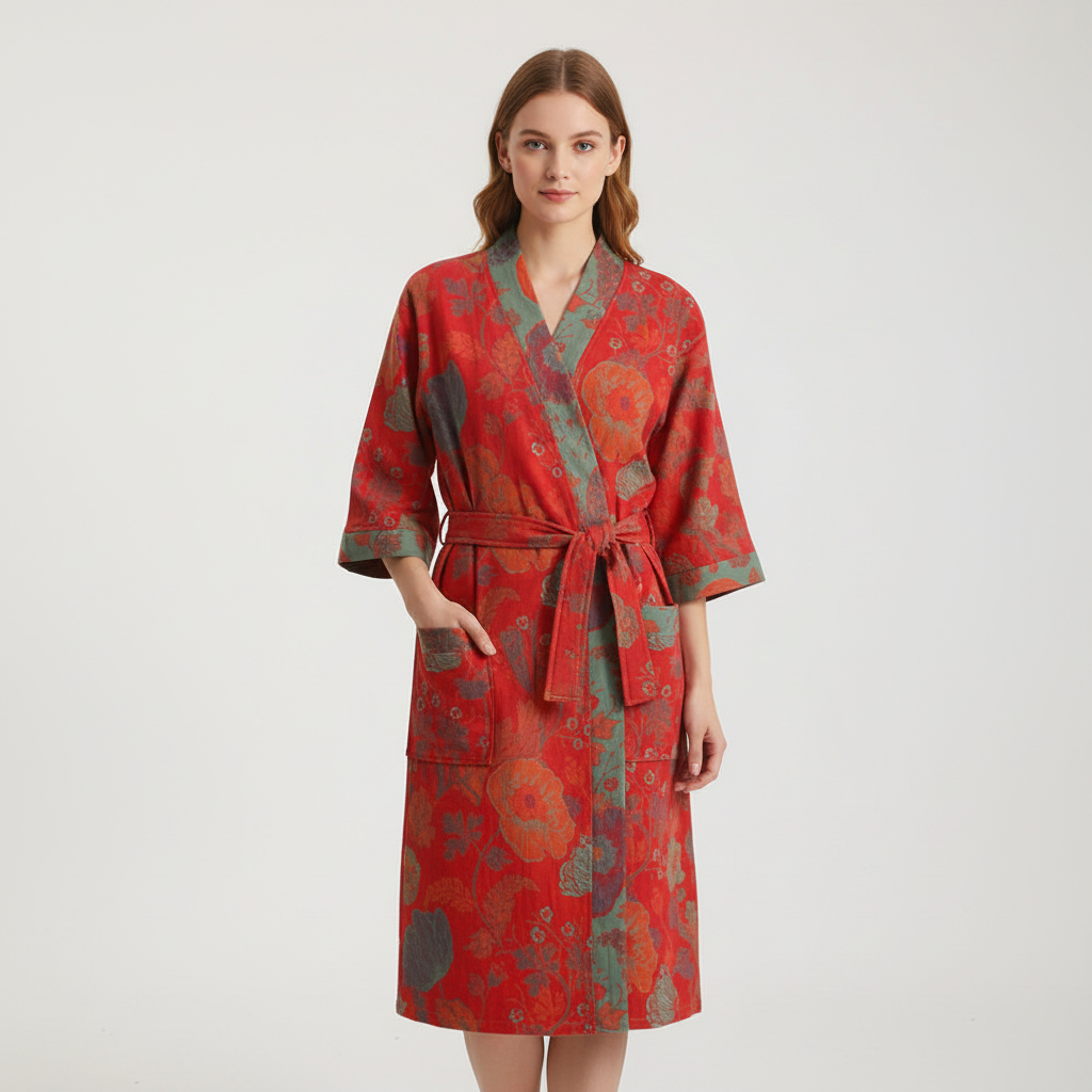 Atmungsaktiver Bademantel - Charlotte