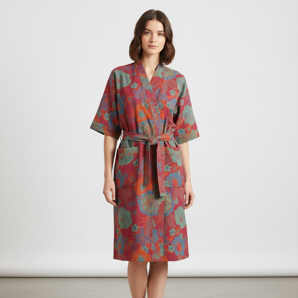 Atmungsaktiver Bademantel - Charlotte