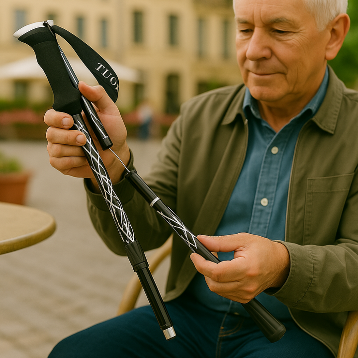 Automaticky skládací hůl – Iris