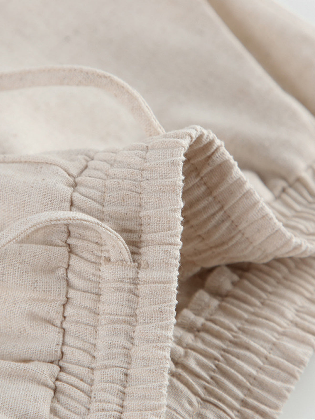 Dvoudílná letní souprava s crop topem a kalhotami – Valeria