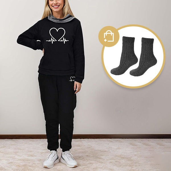 Pohodlný dvoudílný dámský tréninkový oblek - podzim WARMFLEX™