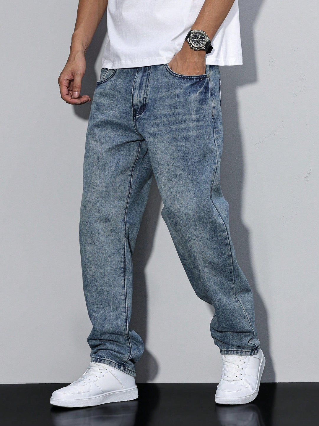 Men's Baggy Jeans | Relaxed Fit & Full Freedom of Movement 6
