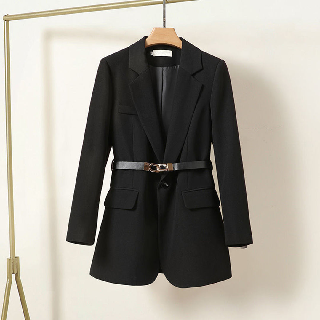 Dámský blazer s páskem – Melisande podzimní edice